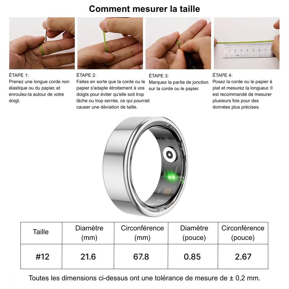 SmarLuxie - Bague Connectée