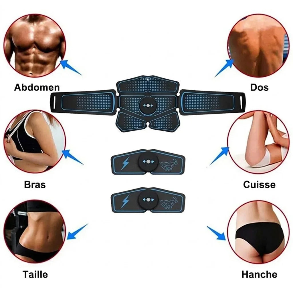 CoreZapix - Ceinture Abdominale Electrostimulation