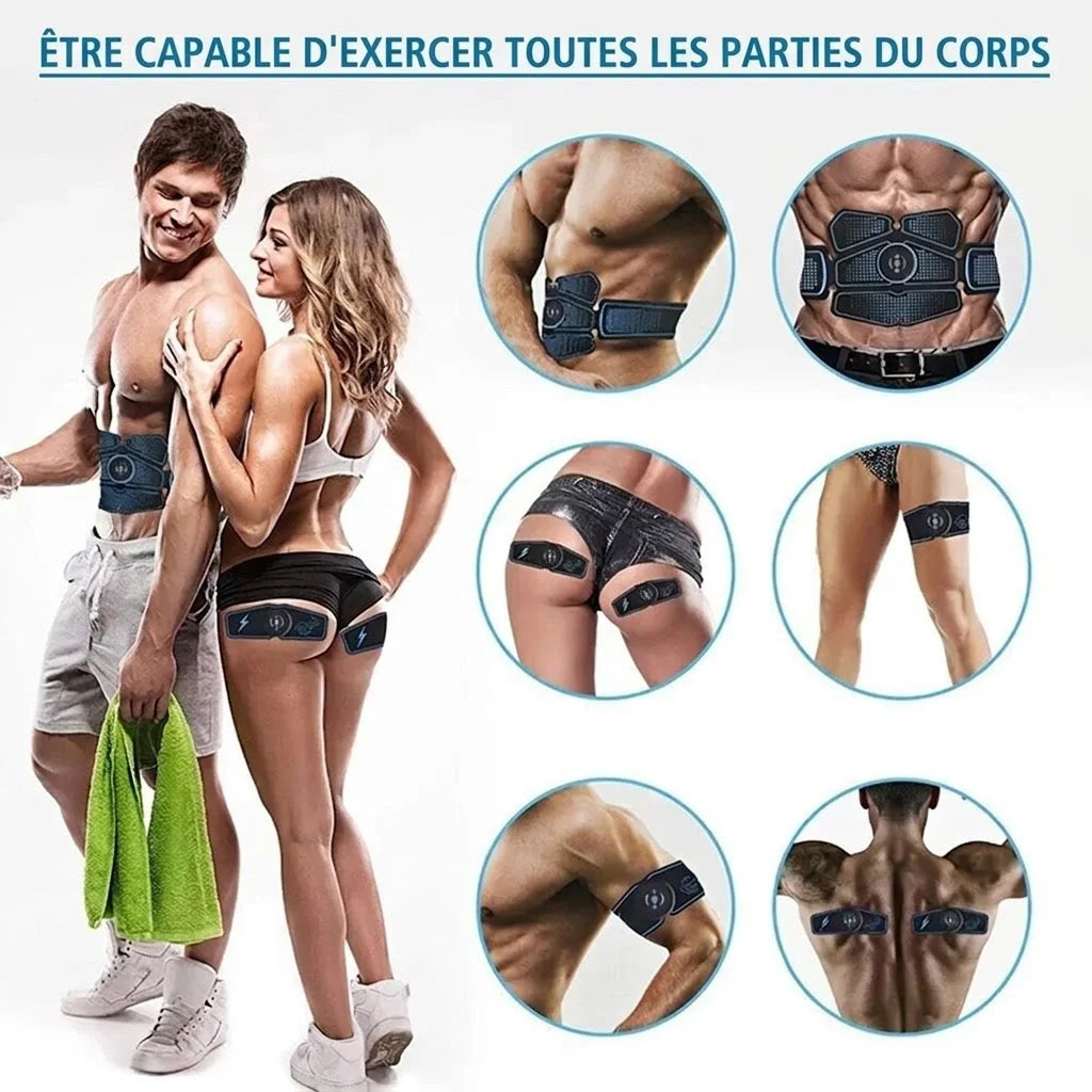 CoreZapix - Ceinture Abdominale Electrostimulation