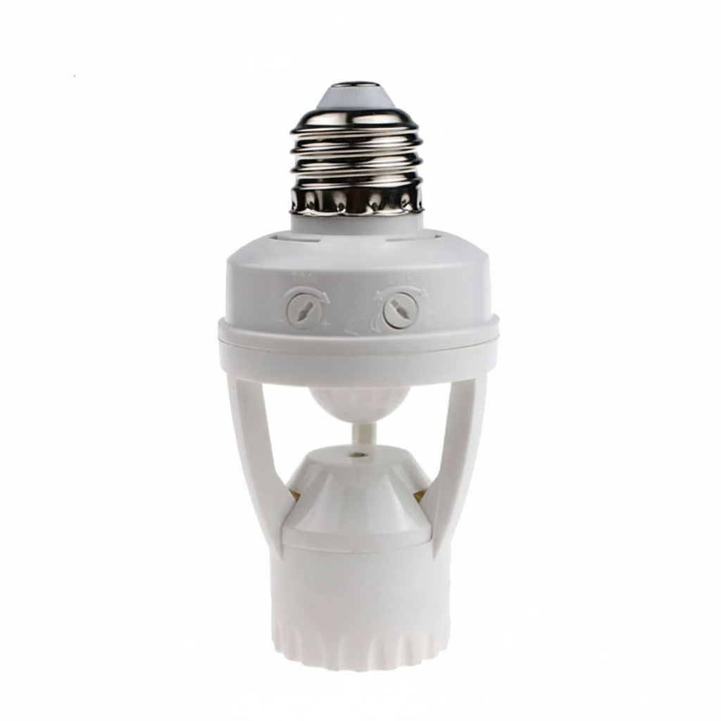 Motion Sensor Light Socket Adapter