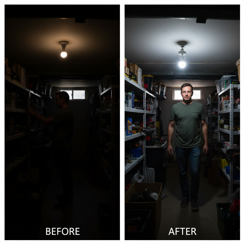 Motion Sensor Light Socket Adapter