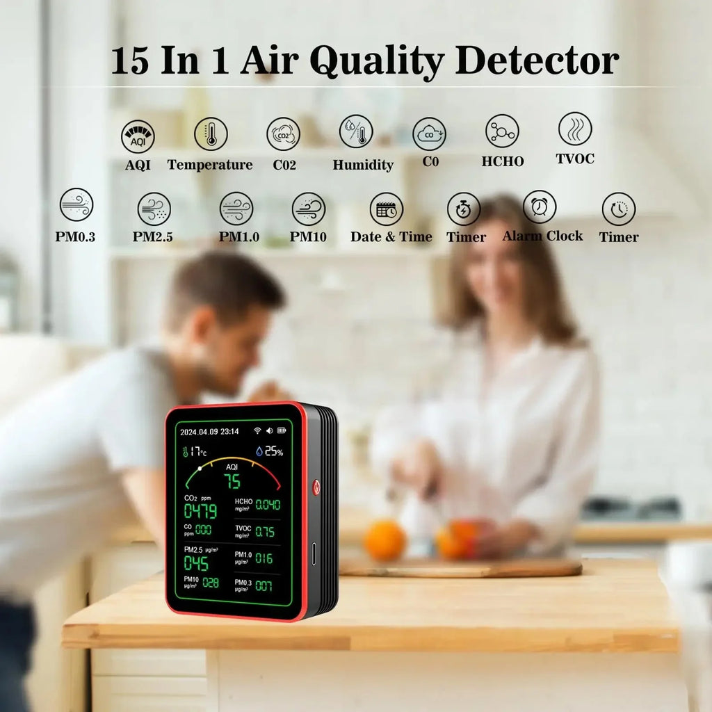 AirGuardi - Analyseur Qualité Air