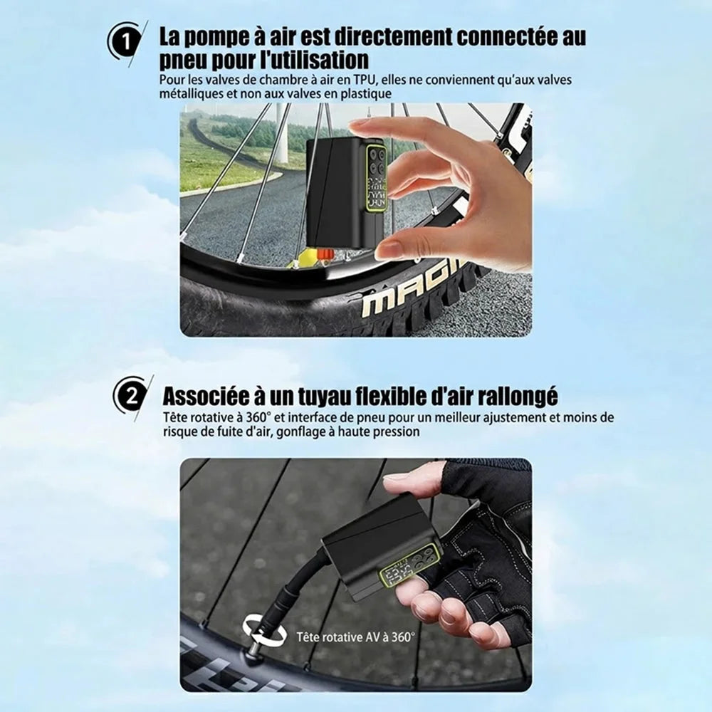 CycloPress - Pompe A Vélo Électrique