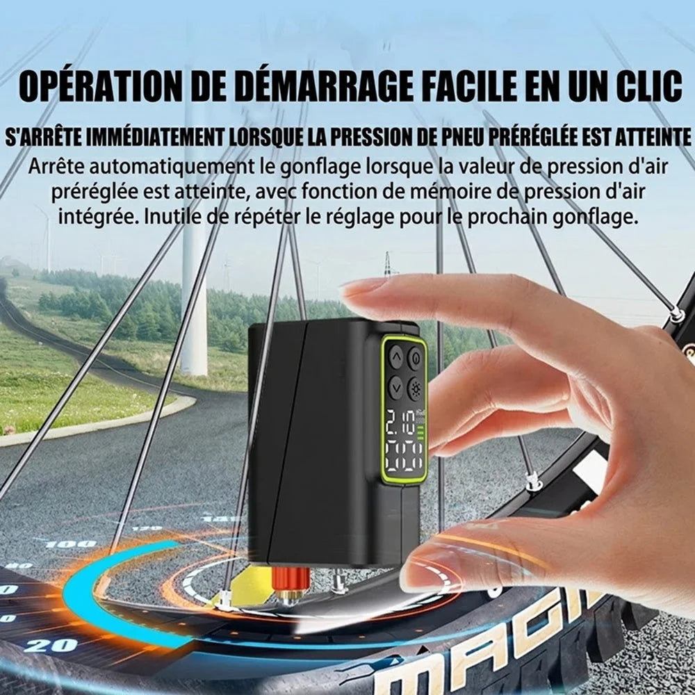 CycloPress - Pompe A Vélo Électrique