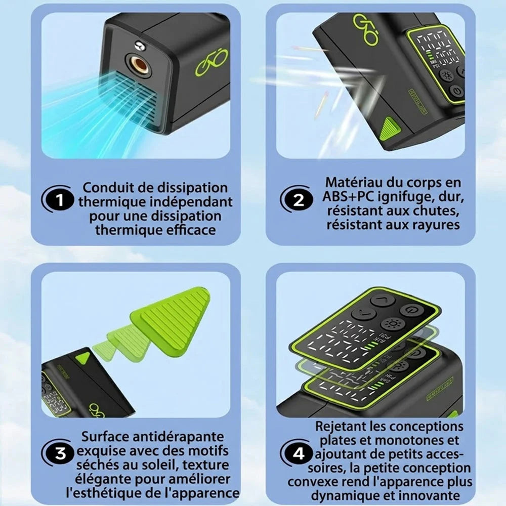 CycloPress - Pompe A Vélo Électrique
