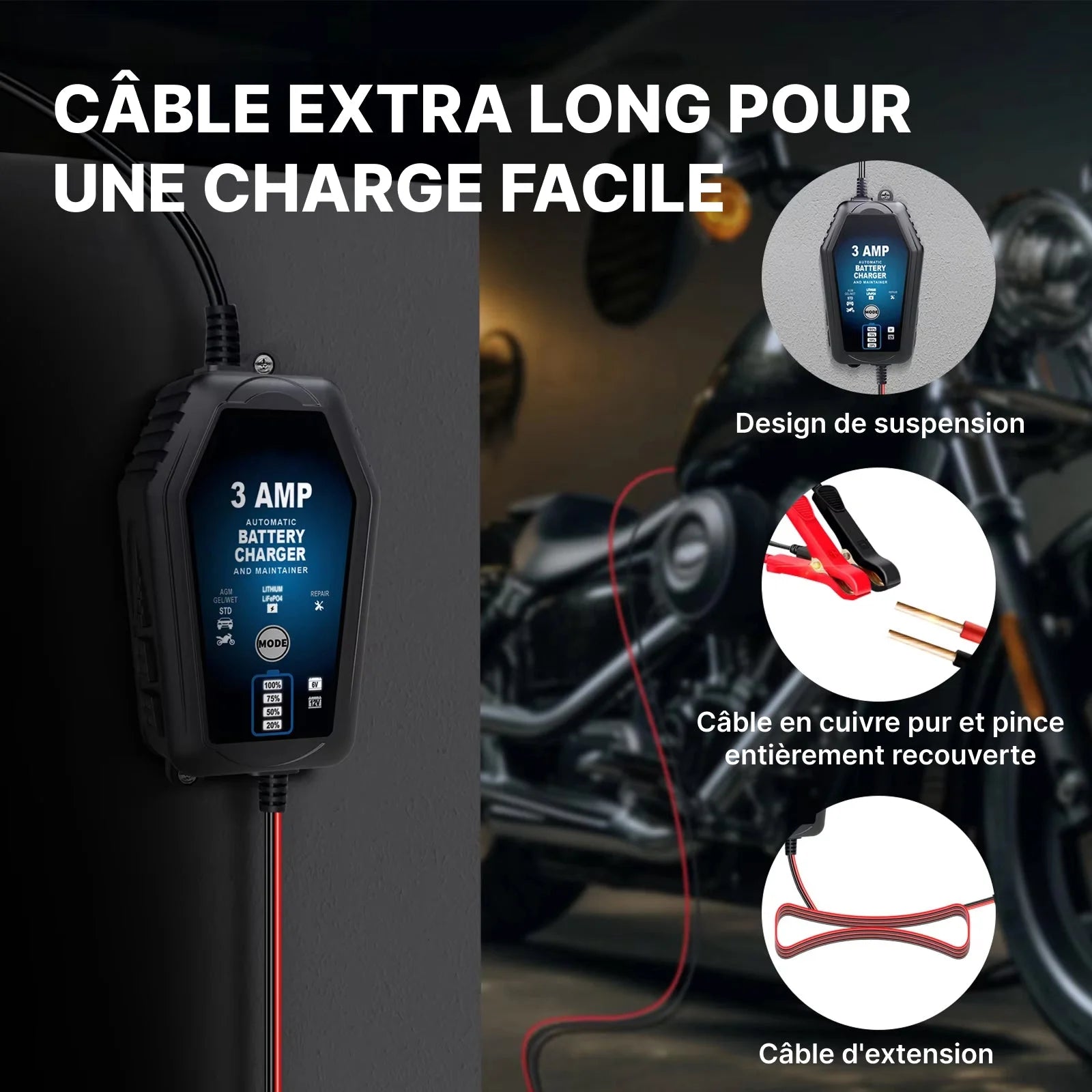 BattRevive - Chargeur Batterie Intelligent
