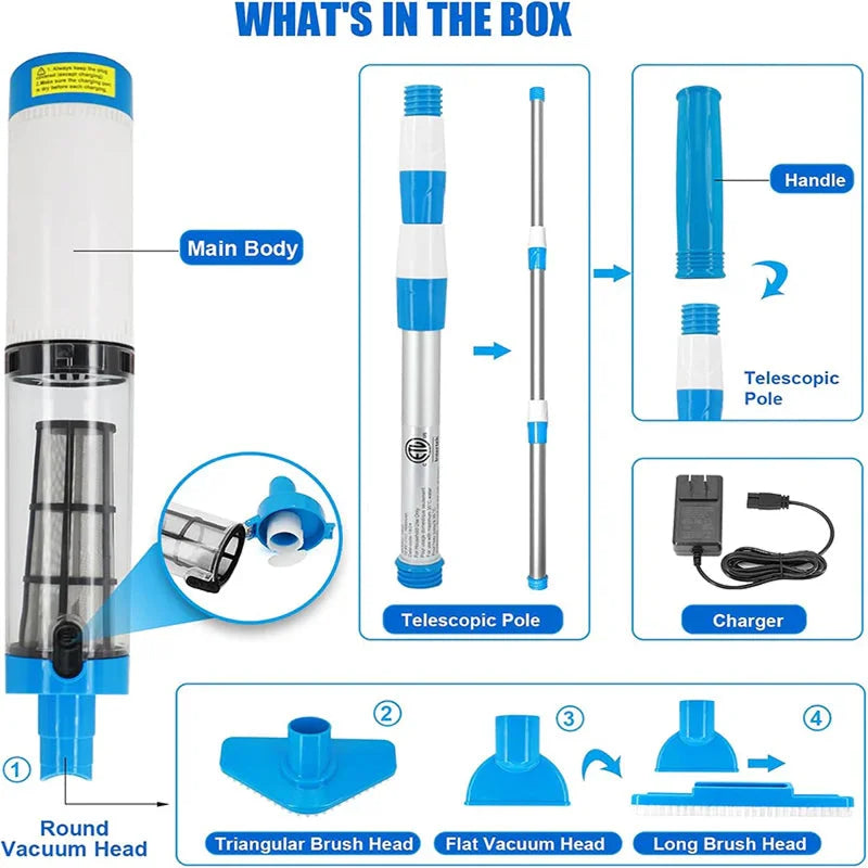 PoolVaxer - Aspirateur Piscine