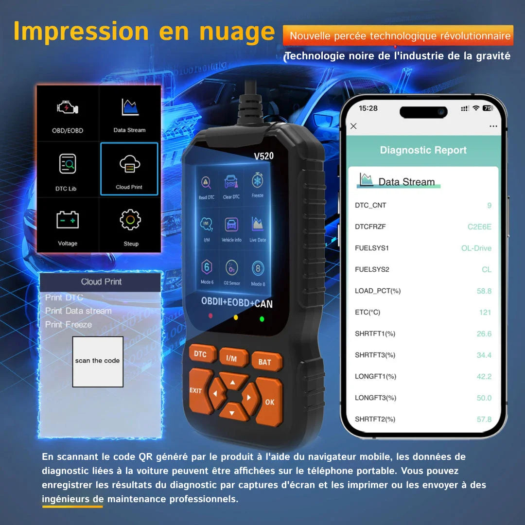 AutoNalyz - Lecteur Codes Auto
