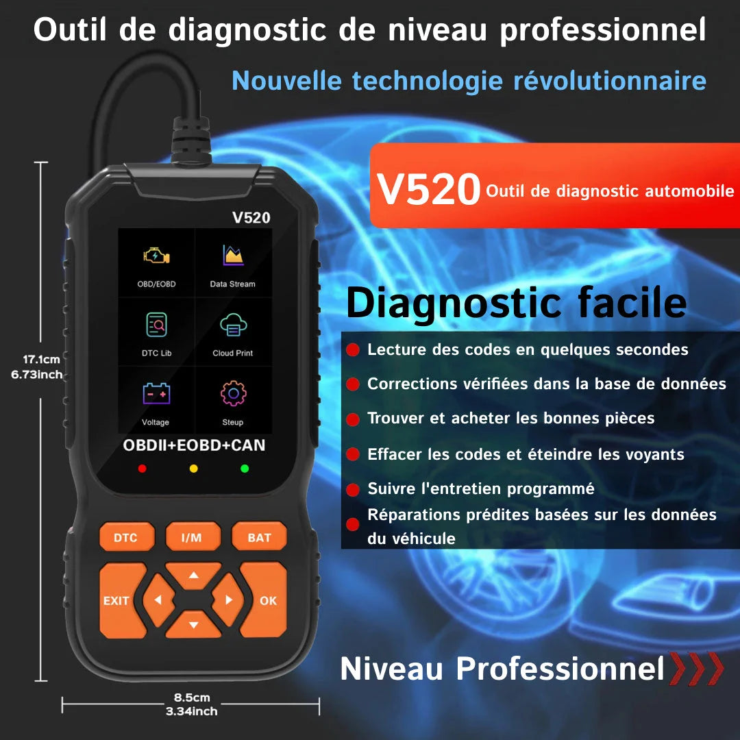 AutoNalyz - Lecteur Codes Auto