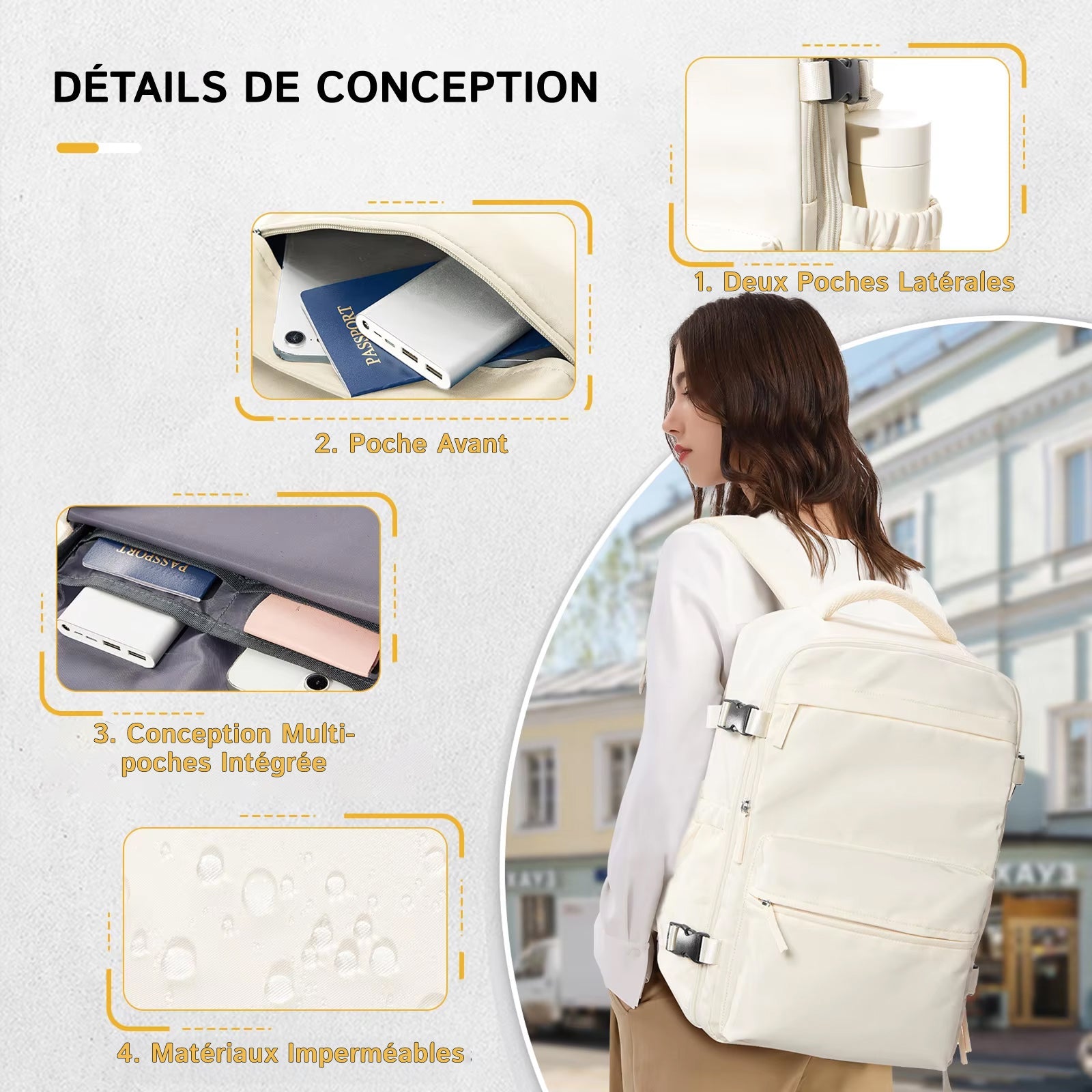 PackSquee - Sac A Dos Voyage
