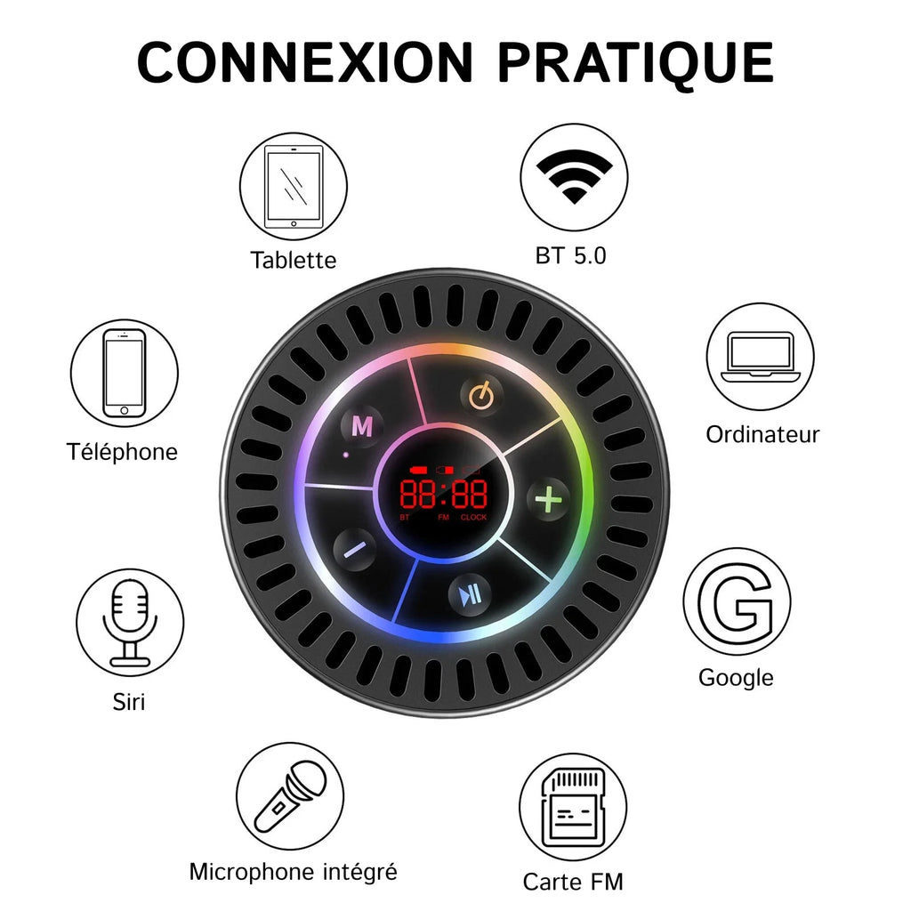 AquaTune - Enceinte Douche Bluetooth