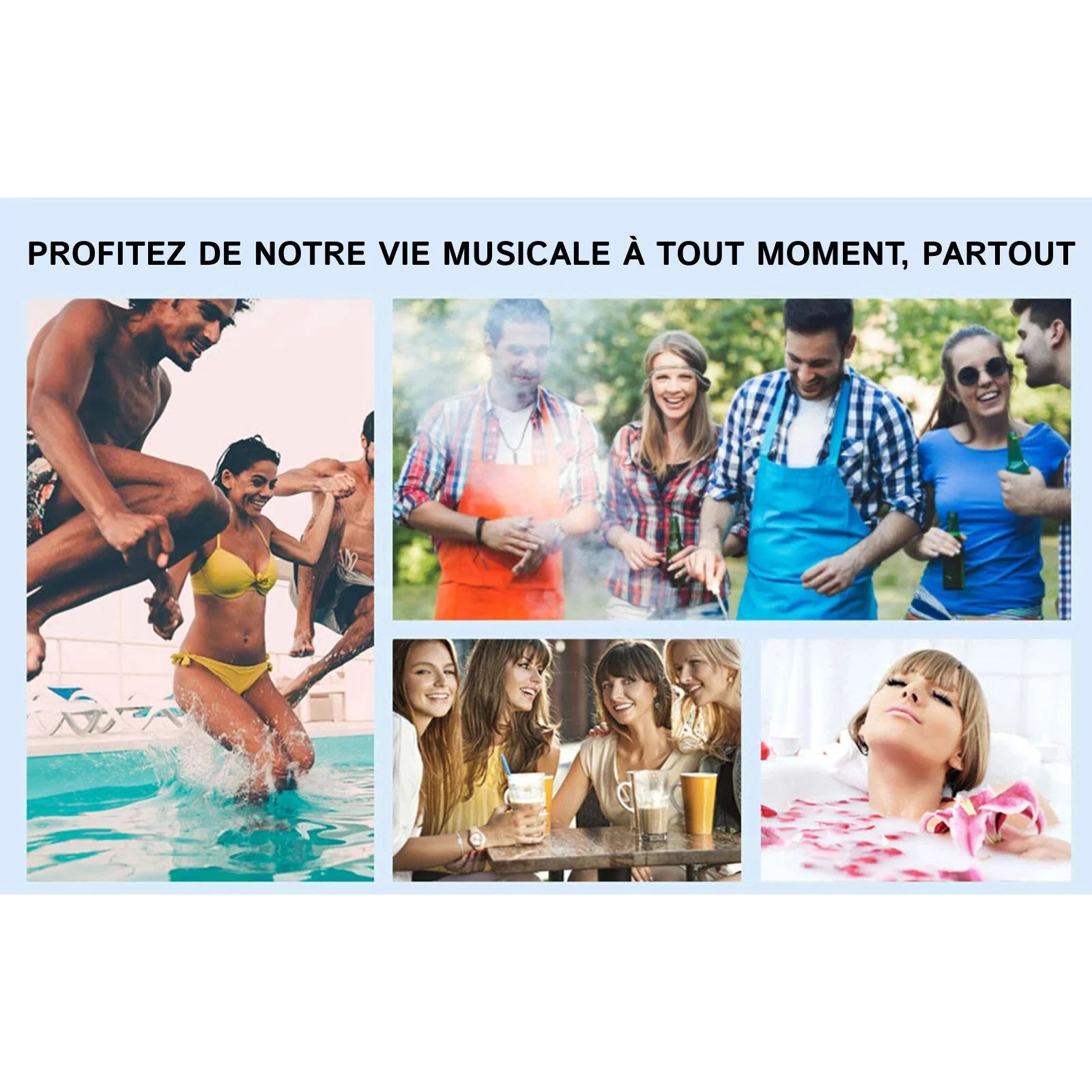 AquaTune - Enceinte Douche Bluetooth