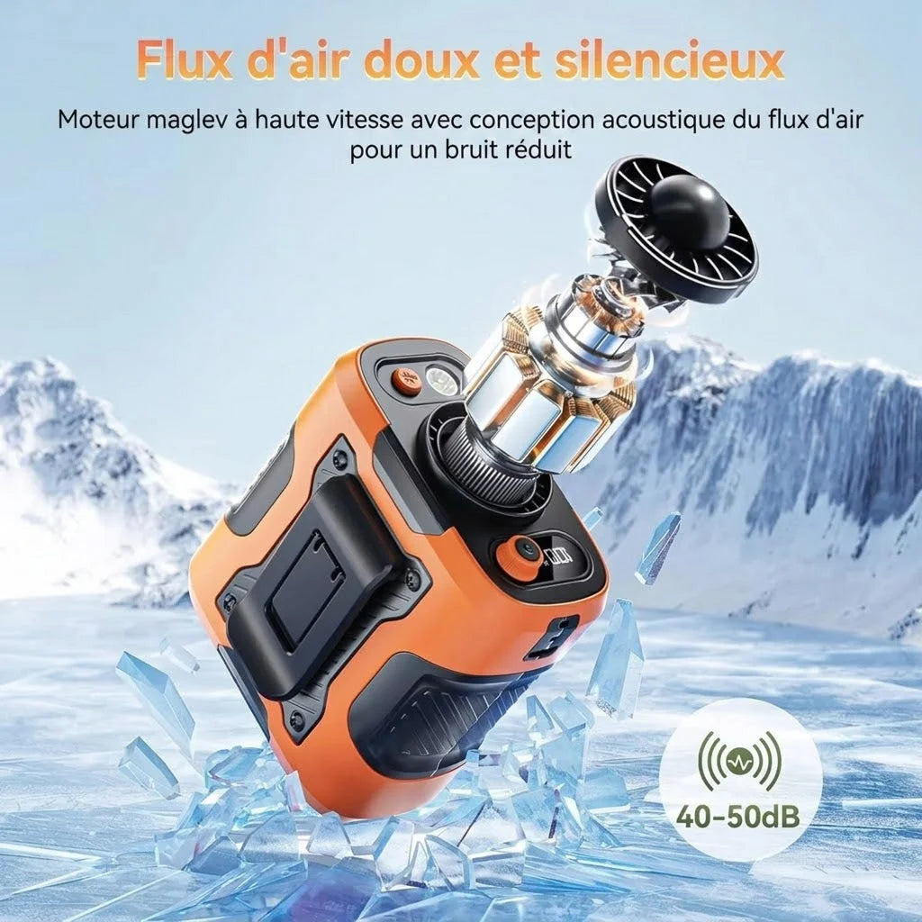 BreezBelt - Ventilateur Portable
