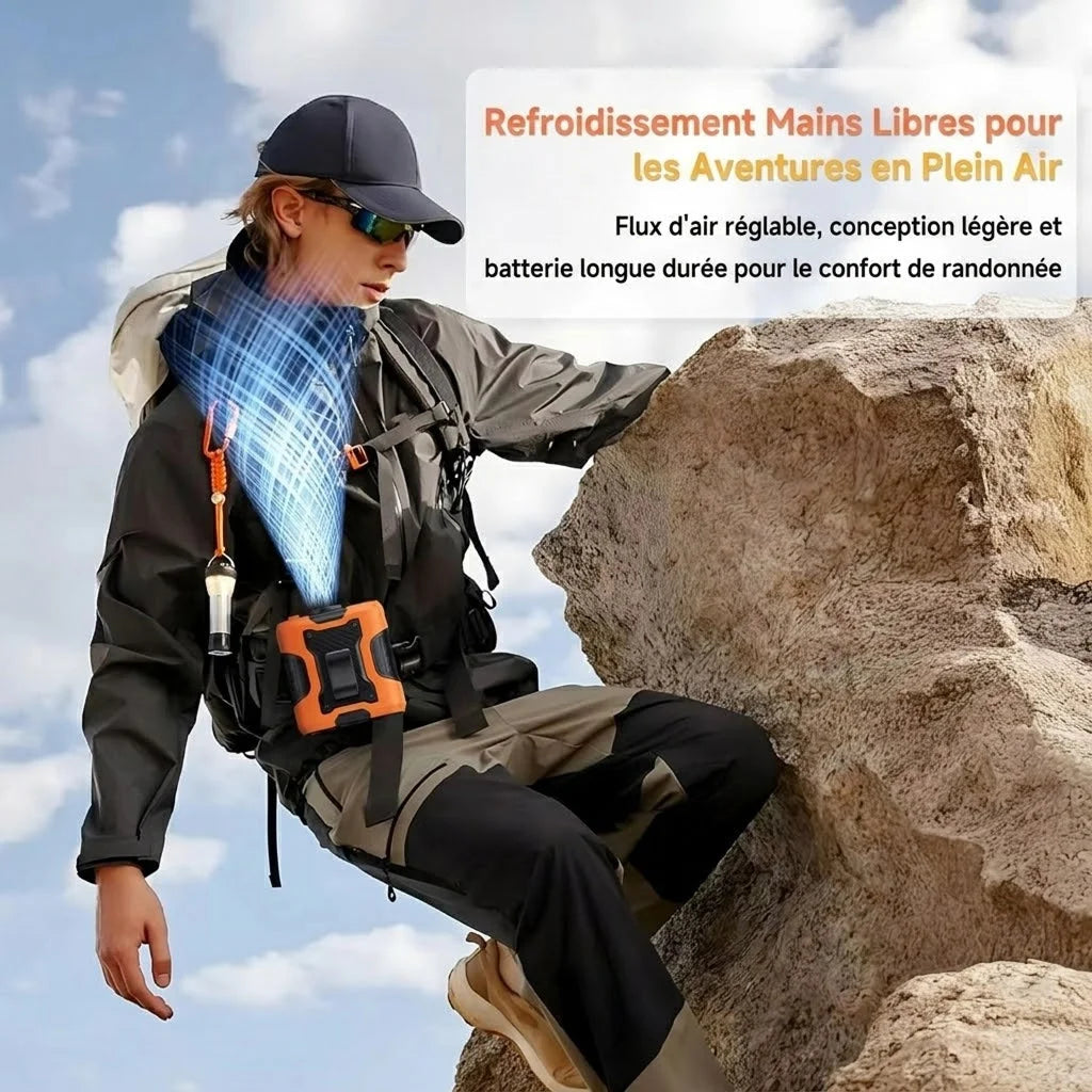 BreezBelt - Ventilateur Portable