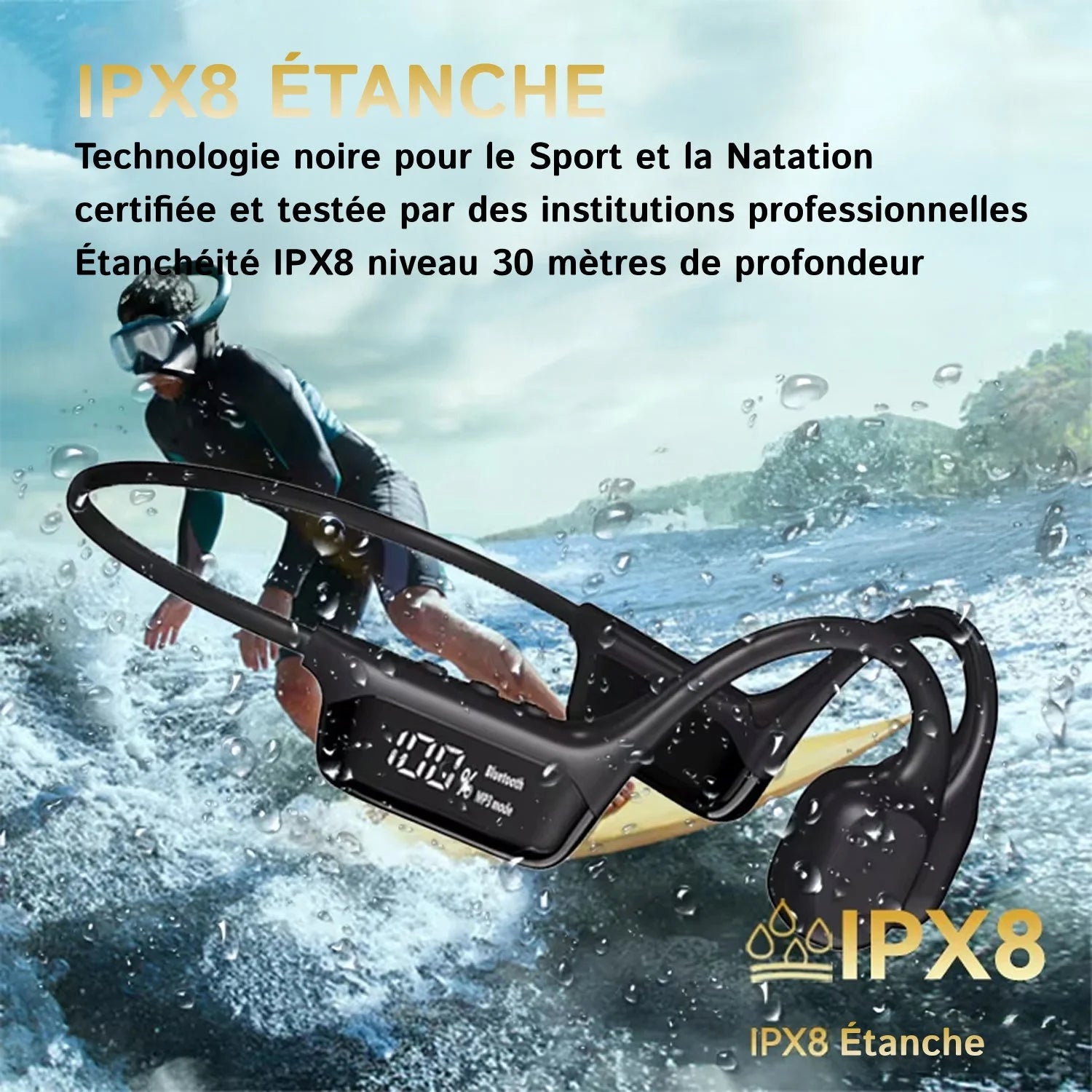 BoneWave - Casque Conduction Osseuse