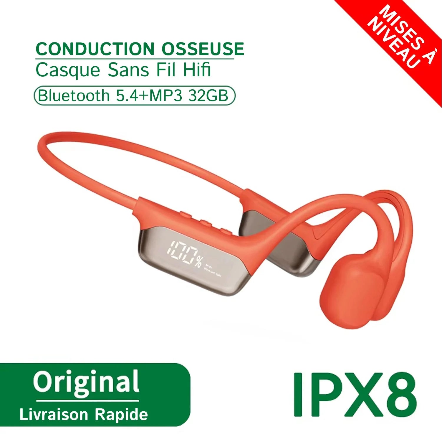 BoneWave - Casque Conduction Osseuse
