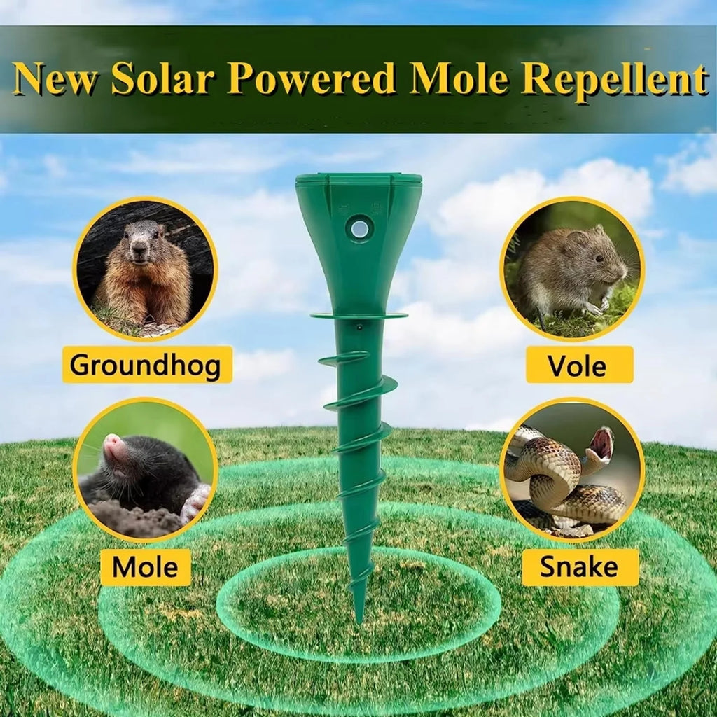 MoleChase - Repulsif Solaire Taupe