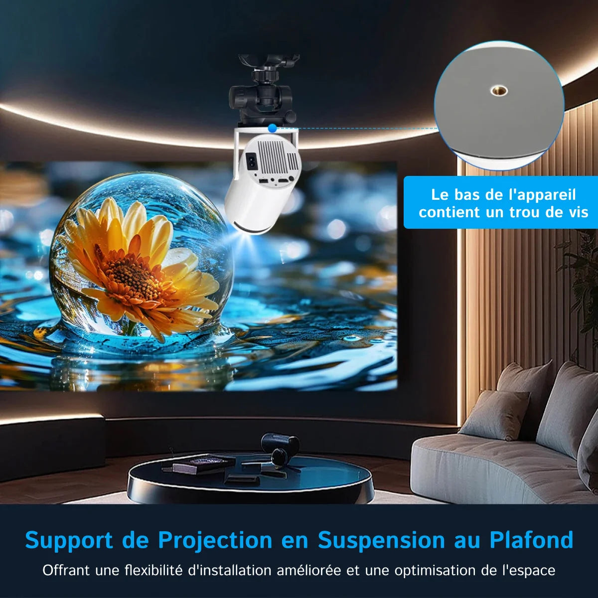CineFlexi - Projecteur Portable