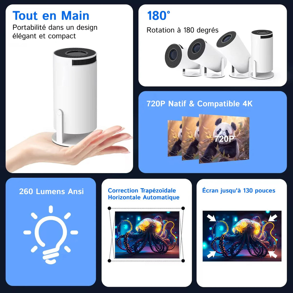 CineFlexi - Projecteur Portable