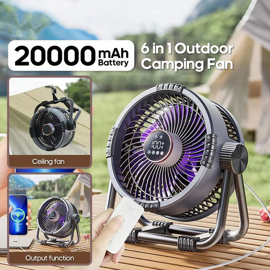 NomadChill - Ventilateur Portable Exterieur
