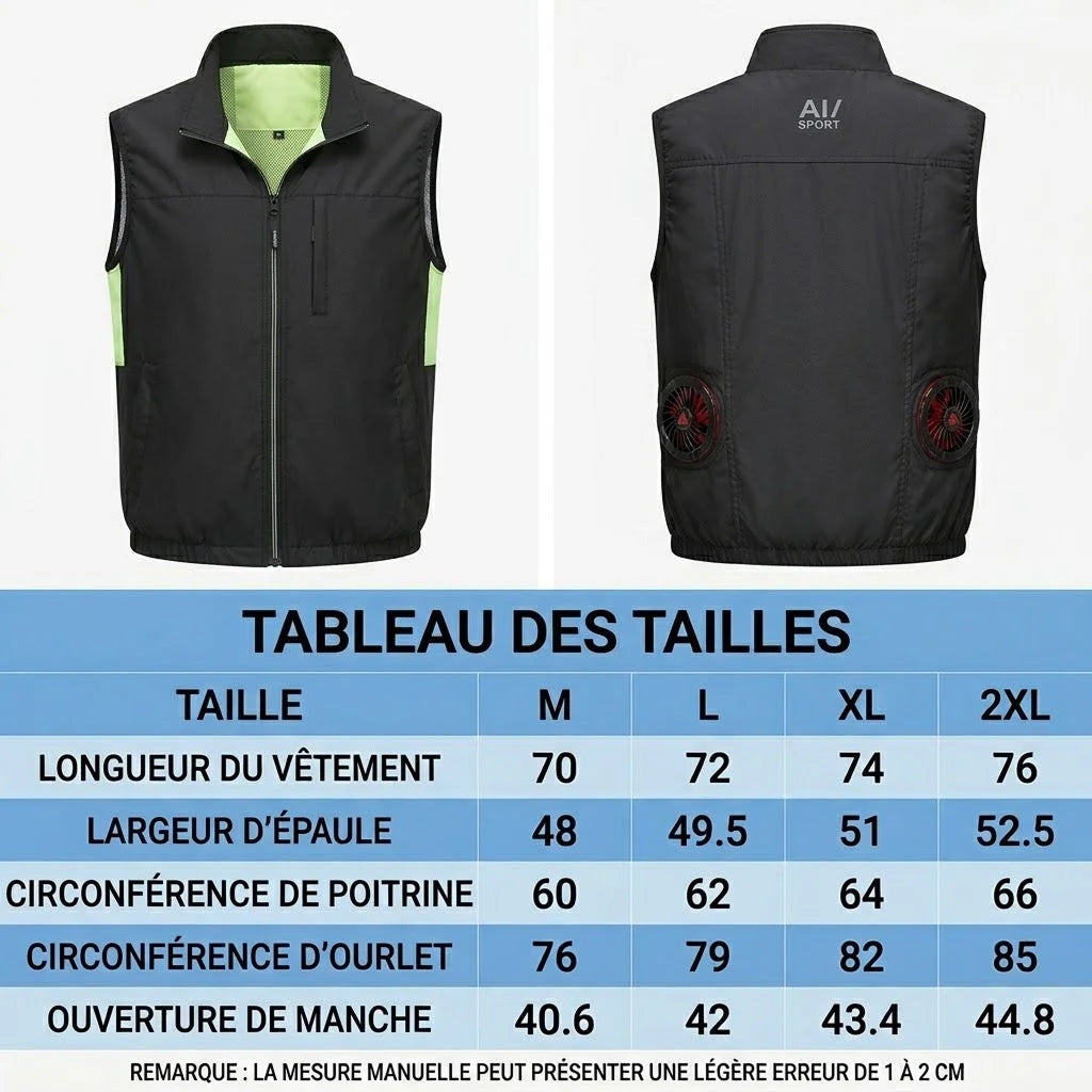 VestiCool - Veste Ventilée