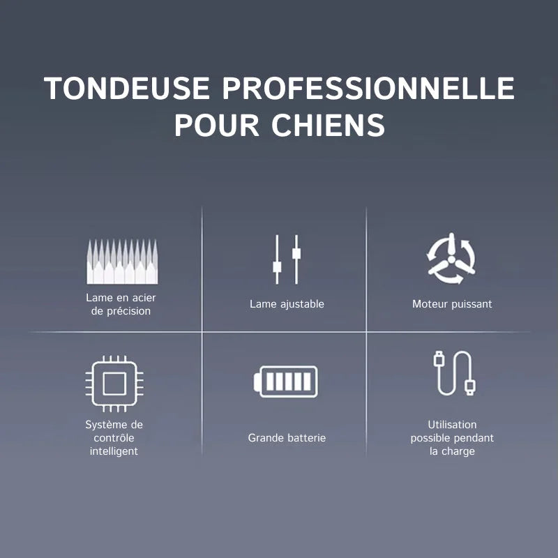 ShearPooch - Tondeuse Animaux