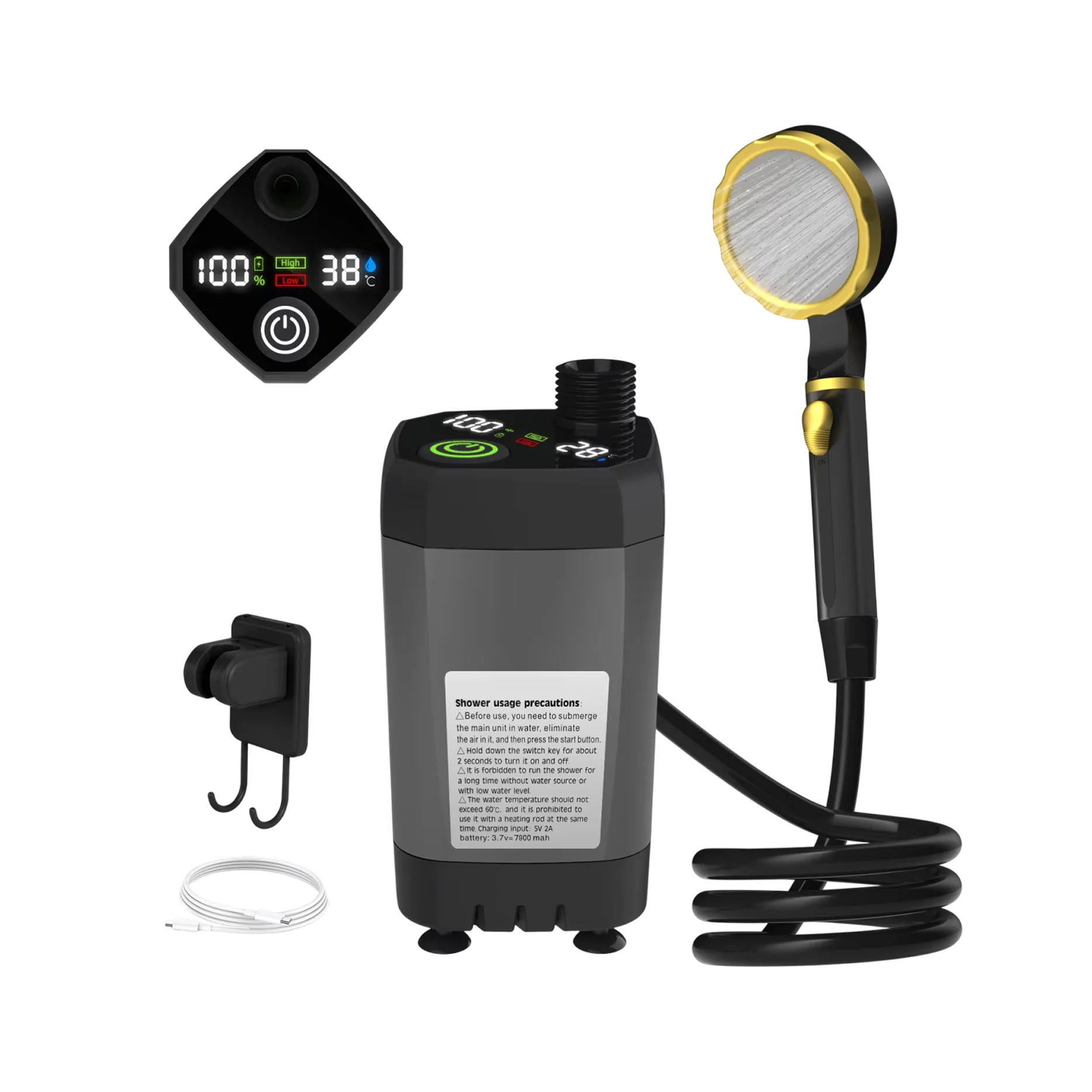 AquaSola - Douche Solaire Portable