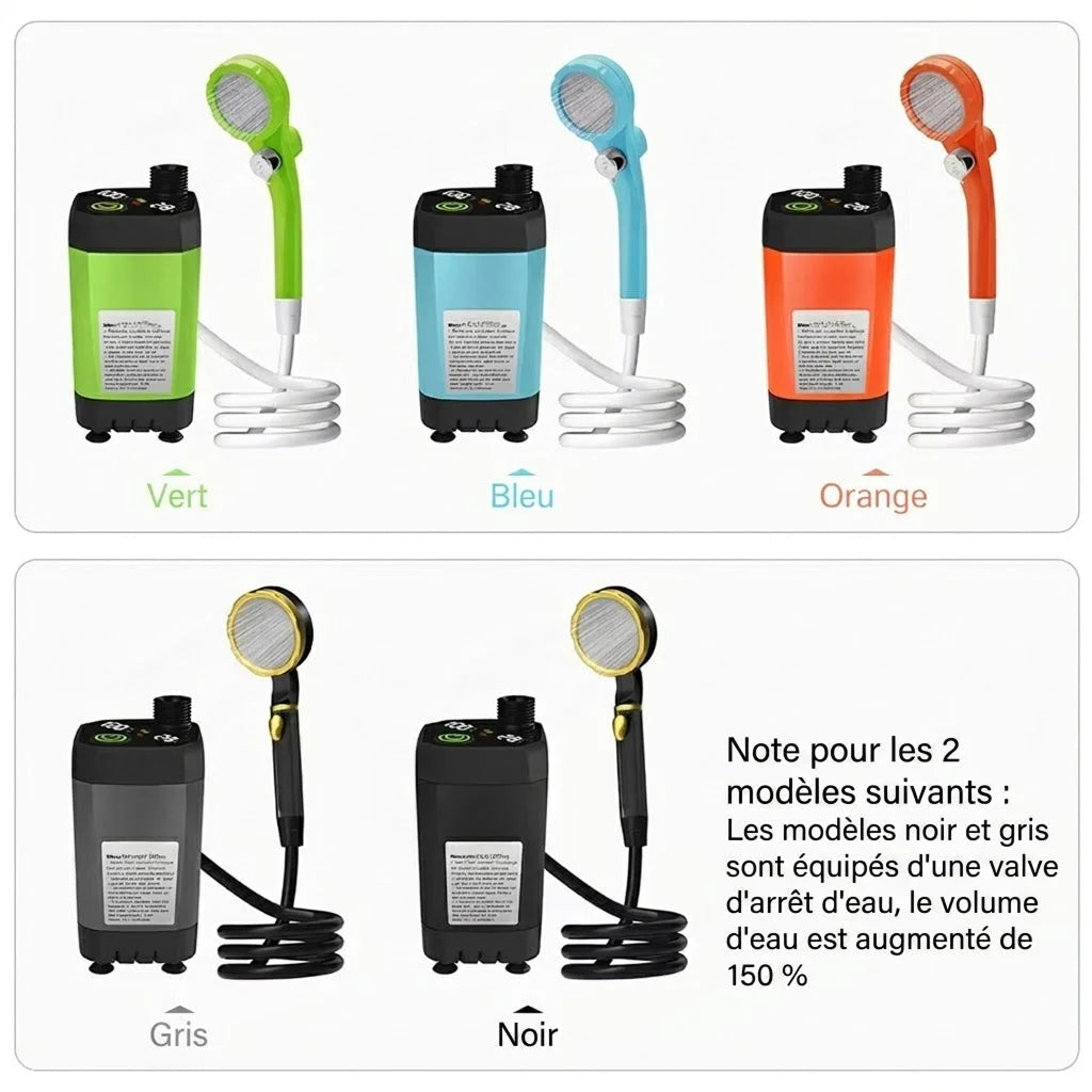 AquaSola - Douche Solaire Portable