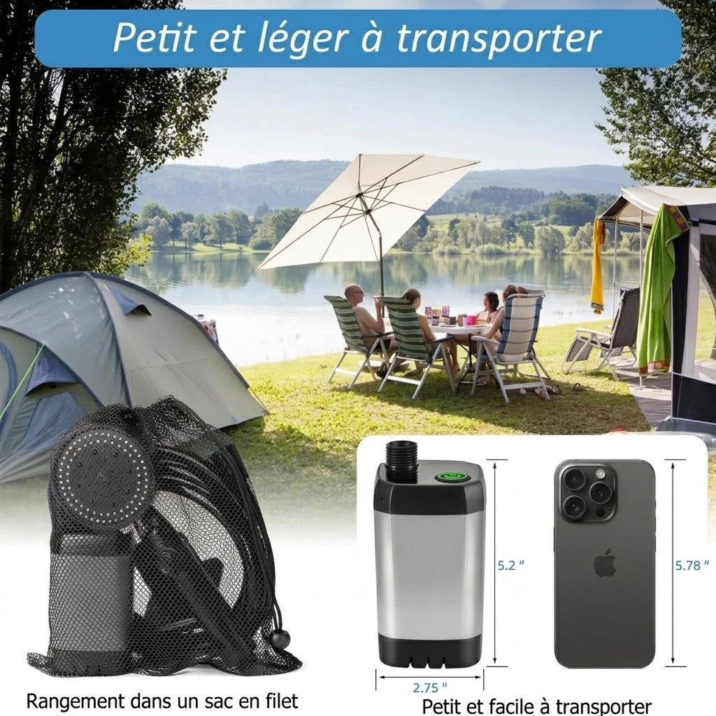 AquaSola - Douche Solaire Portable