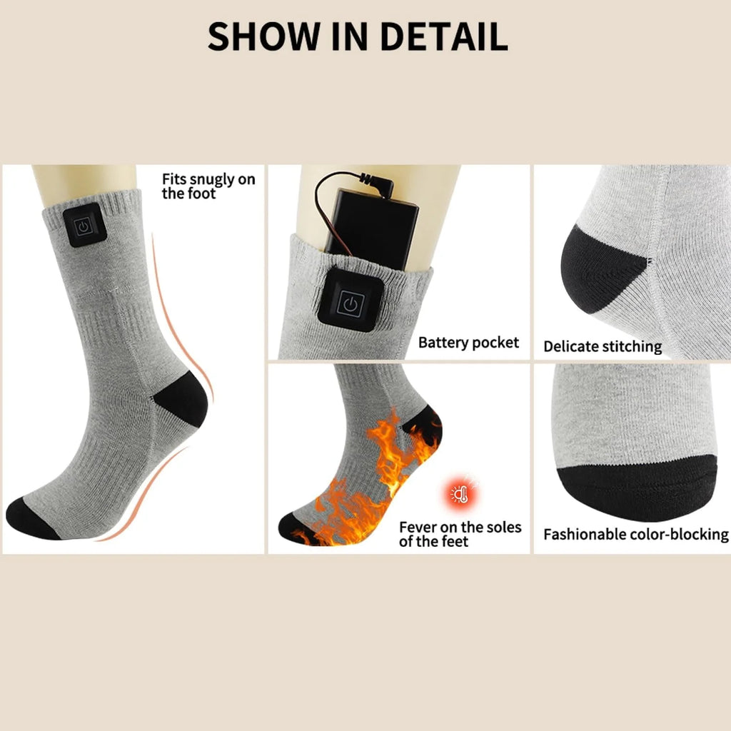 SokThermi - Chaussettes Chauffantes