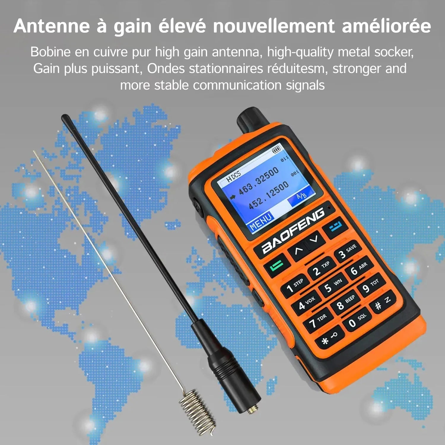 RangeVox - Talkie Walkie Longue Portée