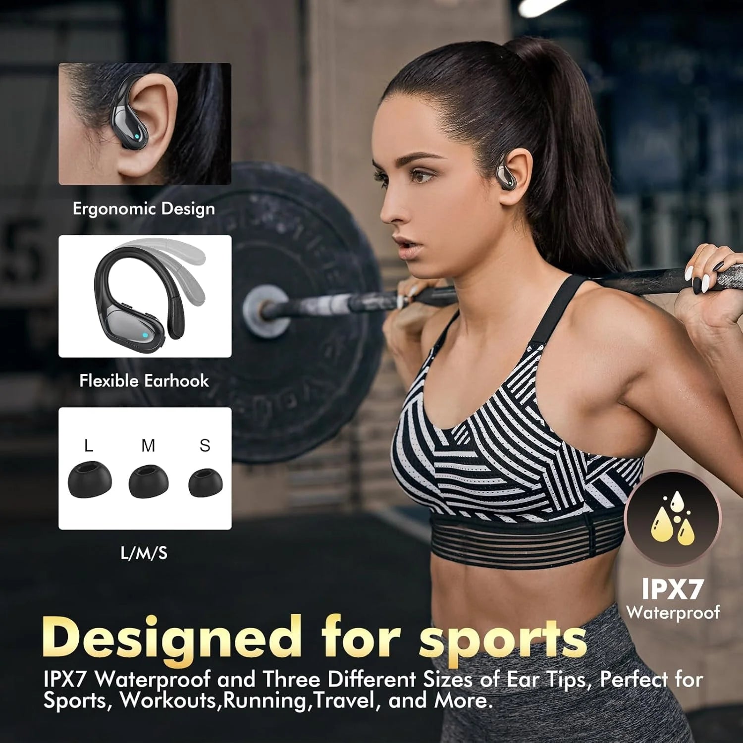 FitBeatz - Ecouteurs Sport Bluetooth