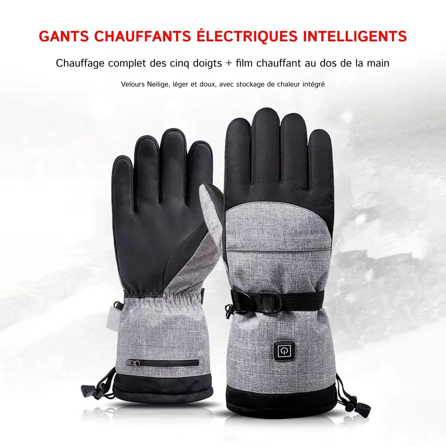 HeatRider - Gants Chauffants Moto