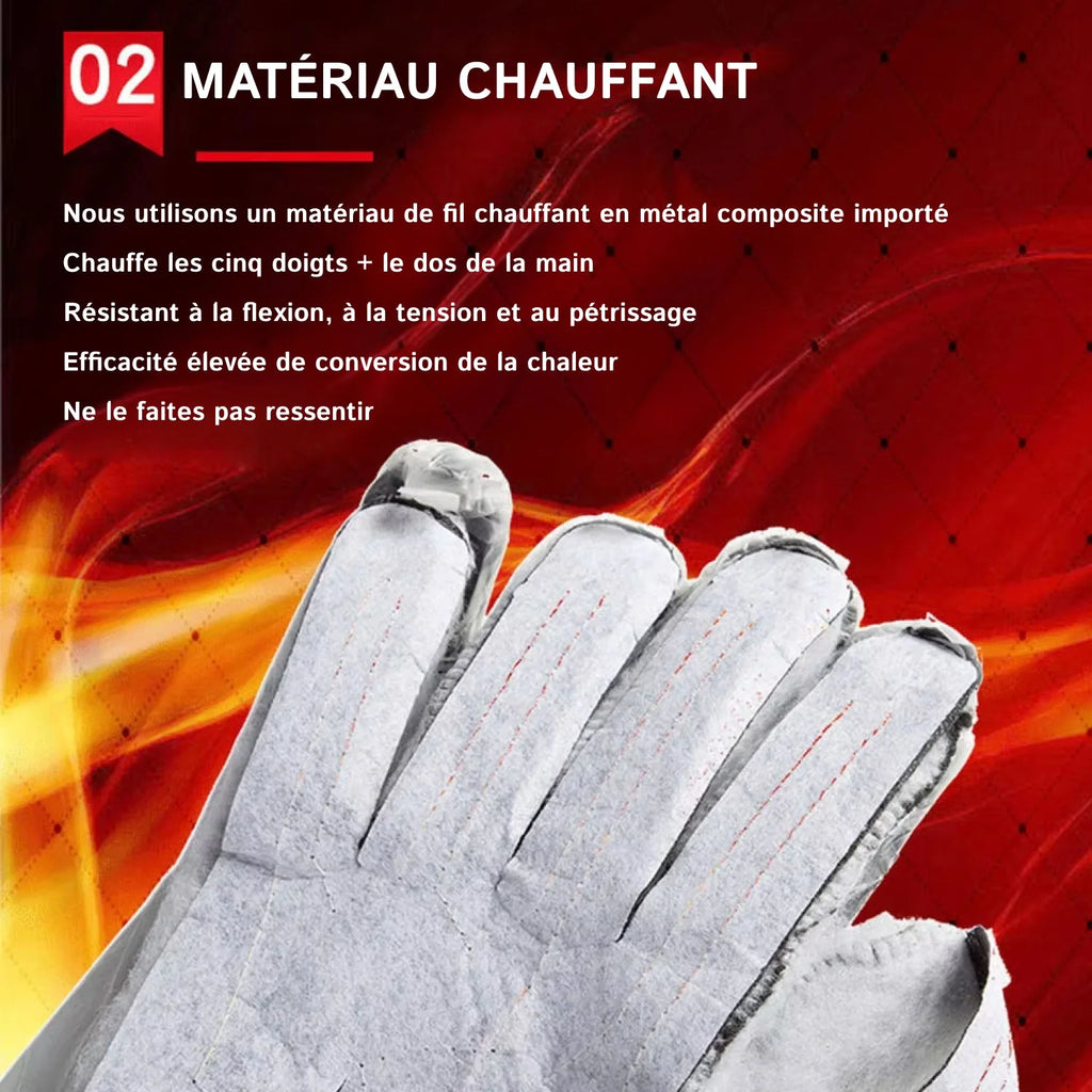 HeatRider - Gants Chauffants Moto