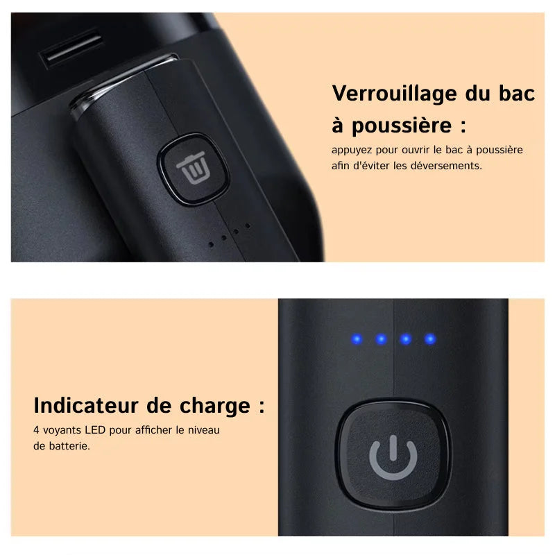 GrabItVac - Aspirateur A Main