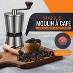 GrindAroma - Moulin A Cafe Manuel
