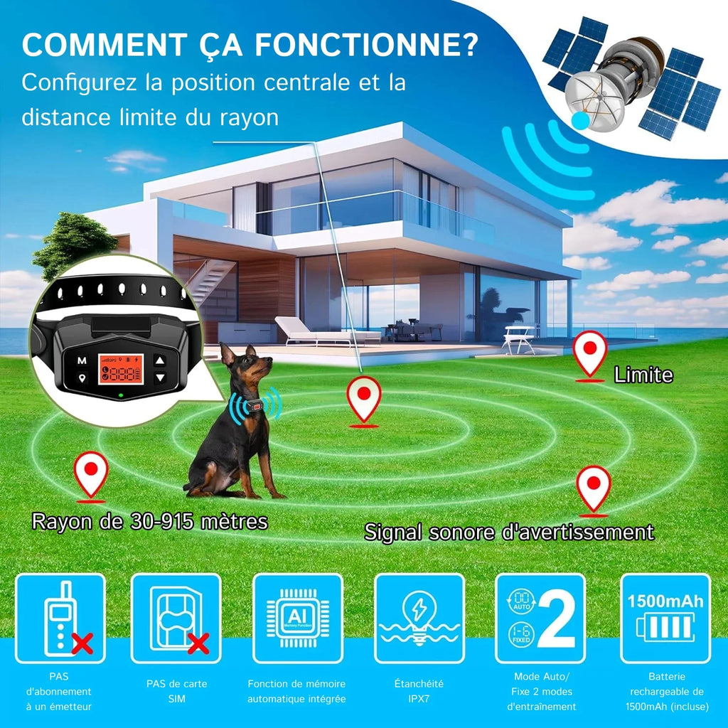PawTracki - Collier Gps Chien