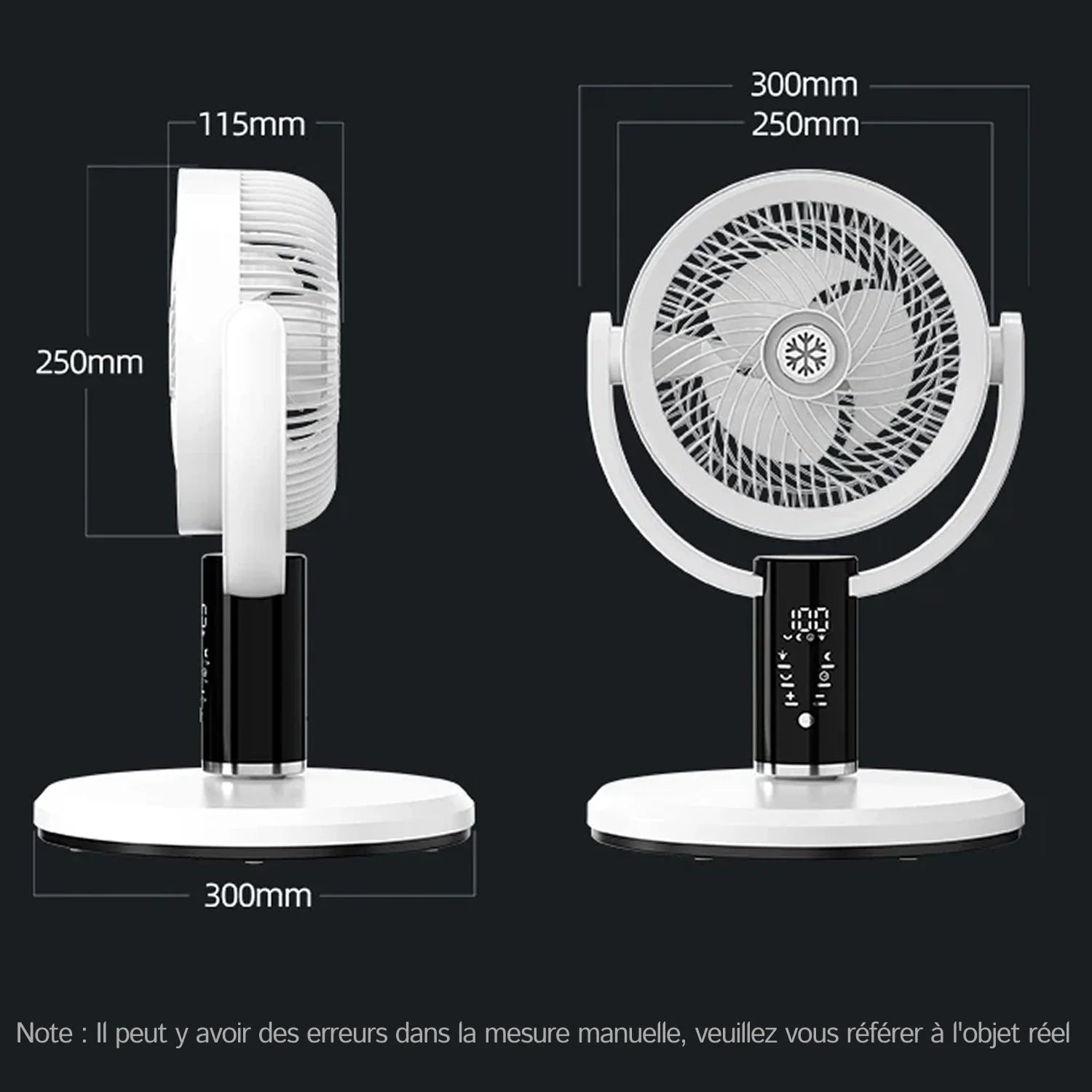 AirOscia - Ventilateur Portable