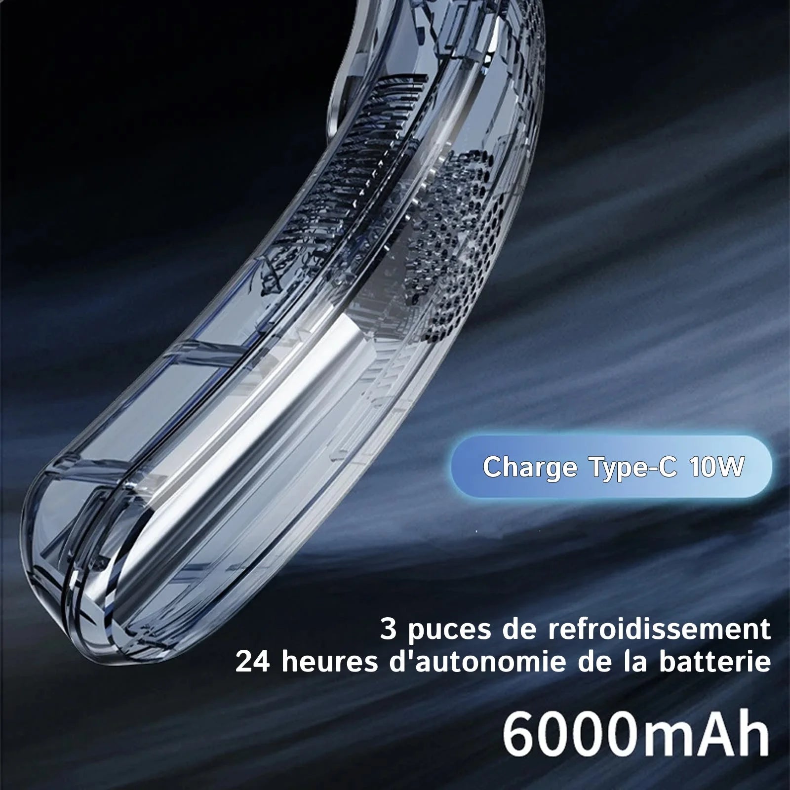 ZephyrWrap - Ventilateur De Cou