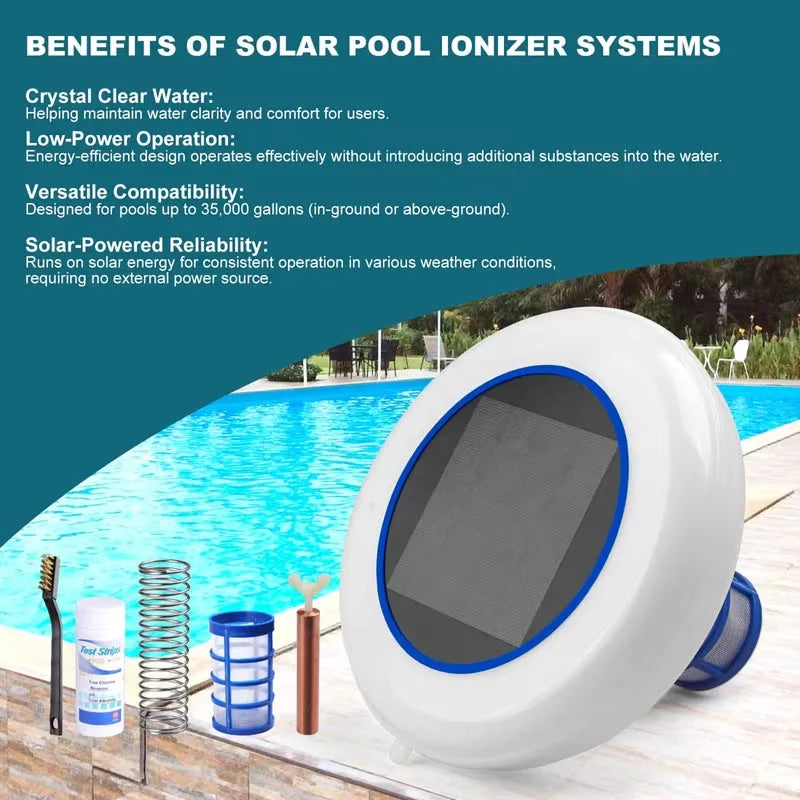 PoolIoni - Ioniseur Piscine Solaire