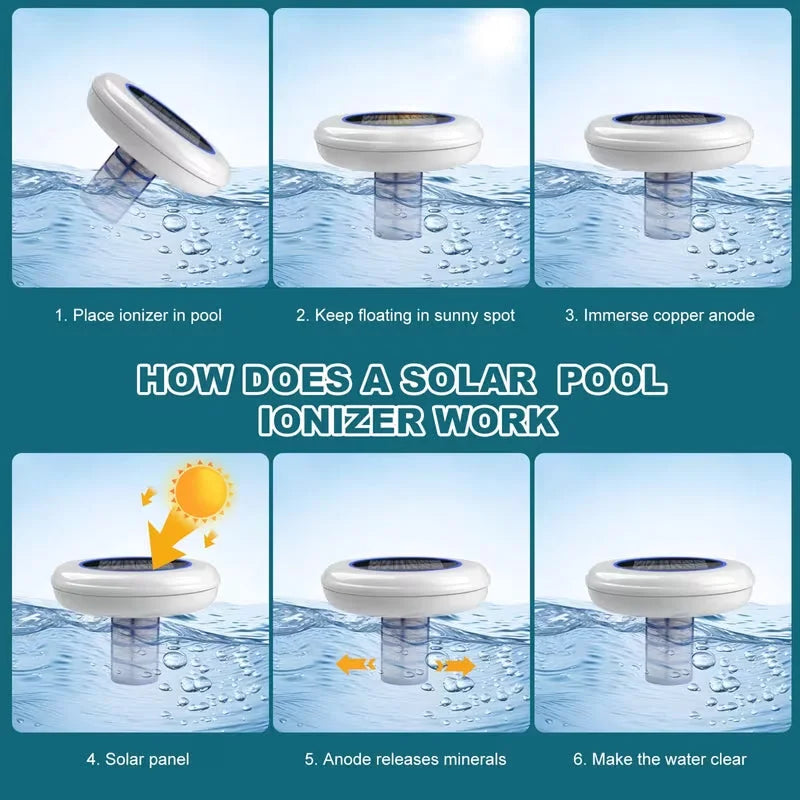 PoolIoni - Ioniseur Piscine Solaire
