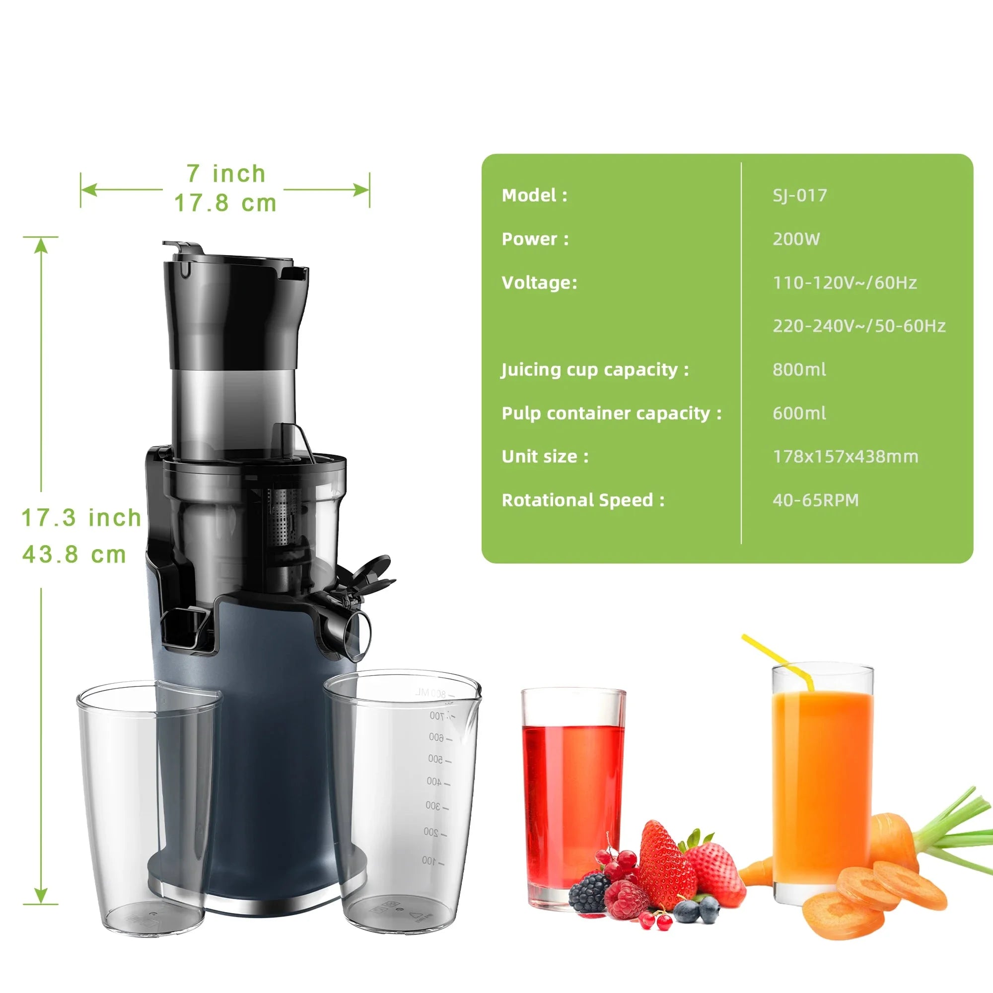 VitaPress - Extracteur De Jus Manuel