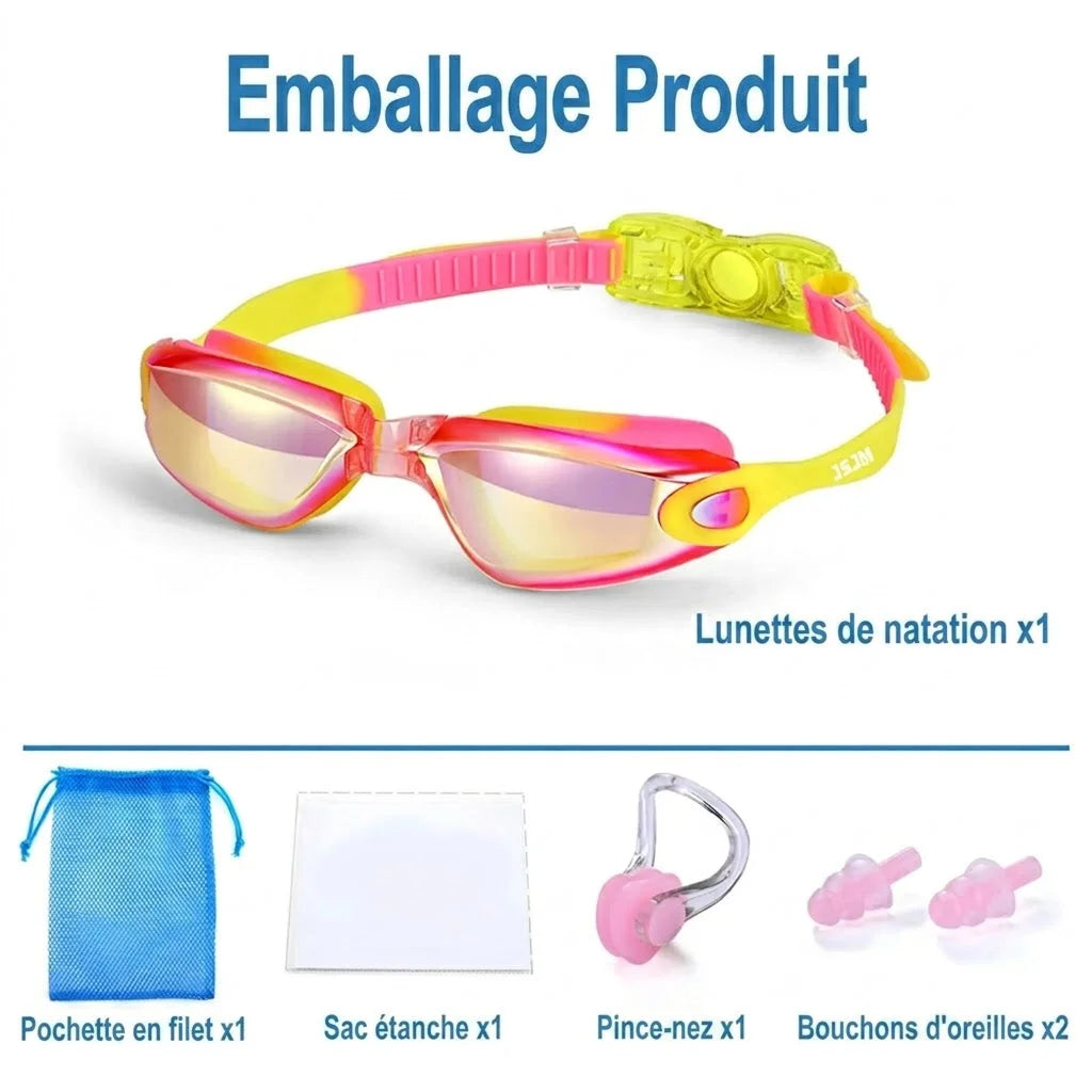 KidClear - Lunettes De Natation Enfant