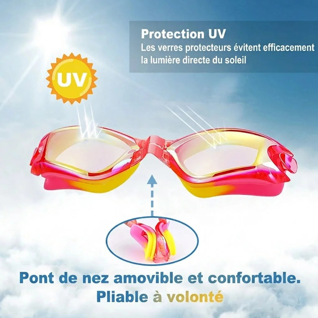 KidClear - Lunettes De Natation Enfant