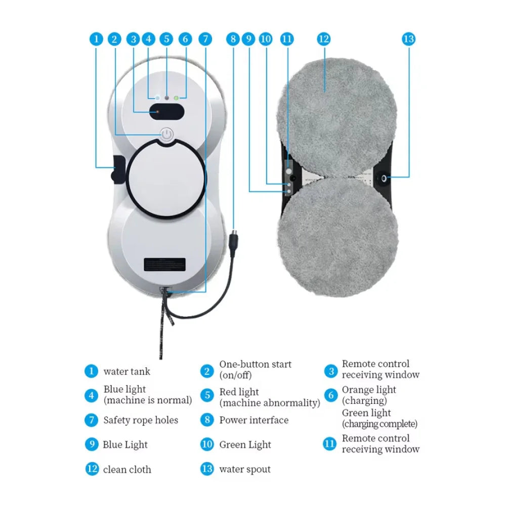 GlassyBot - Robot Lave Vitre