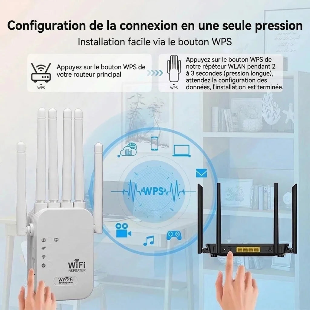 WaveBoost - Repeteur Wifi
