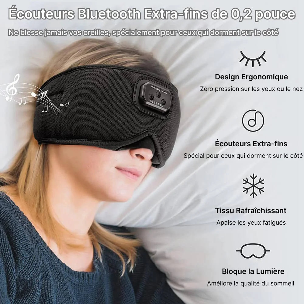 DreamHush - Masque De Sommeil Bluetooth