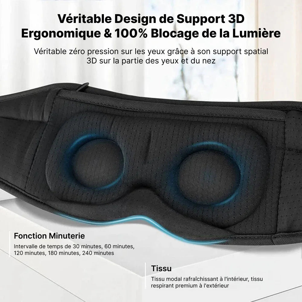 DreamHush - Masque De Sommeil Bluetooth