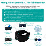 DreamHush - Masque De Sommeil Bluetooth