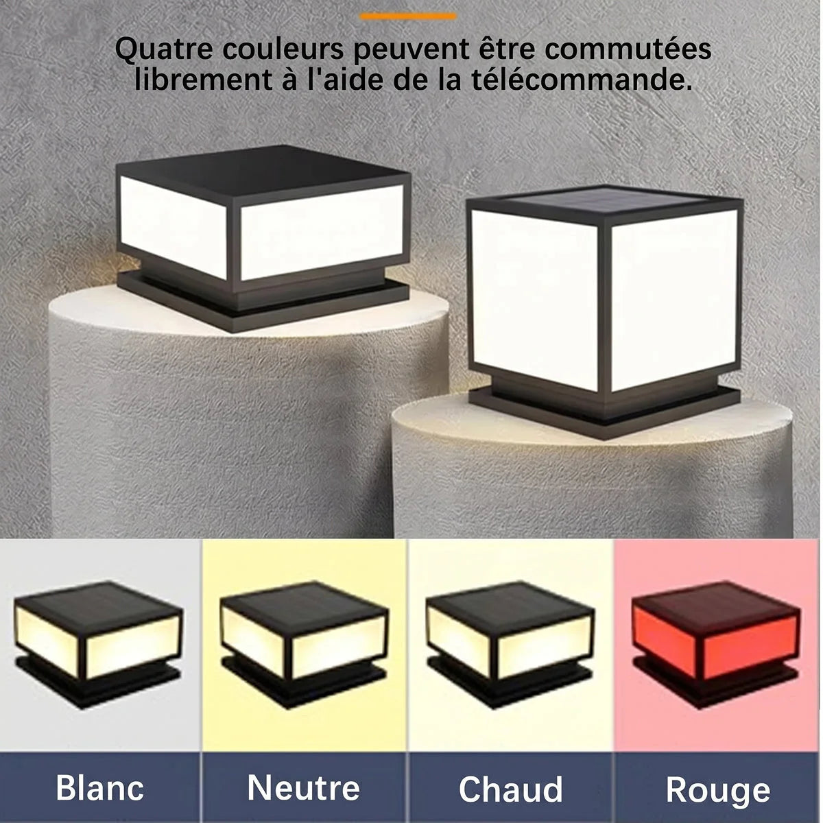 GlowLanta - Lanterne Solaire Extérieure